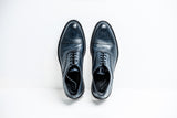 Navy Leather Oxford Lace up Shoes