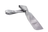 Plain grey tie