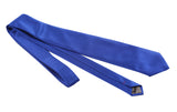 Blue micro stripped tie