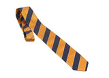 Yellow striped tie